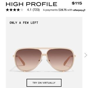 QUAY High Profile Sunglasses